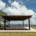 Beautiful open-air structure with lush landscape in Santa Teresa, Brazil.